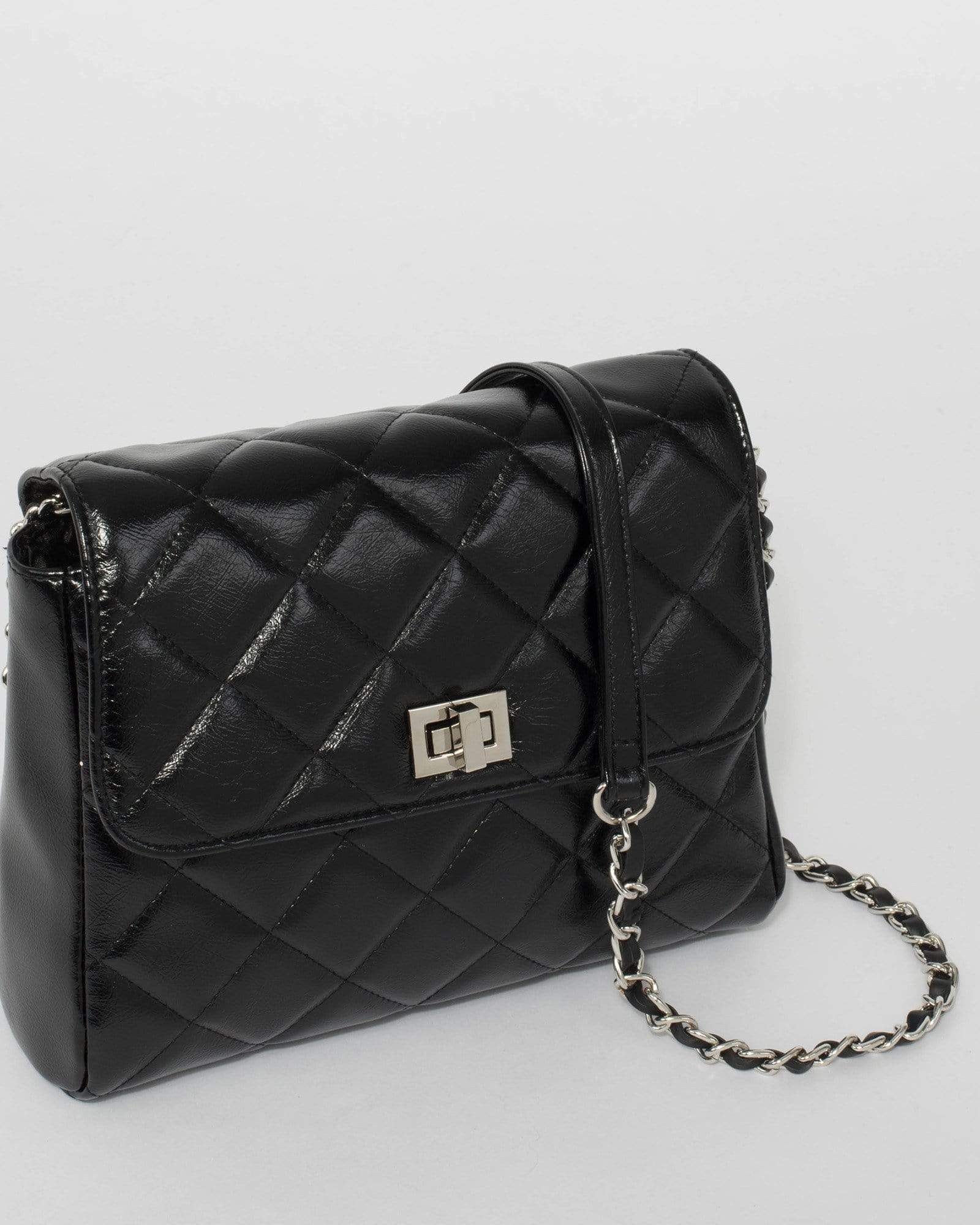 Black Sonja Quilt Cross Body sold by Collete Hayman product image thumbnail 3