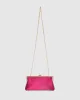 Pink Arya Satin Clutch Bag sold by Collete Hayman