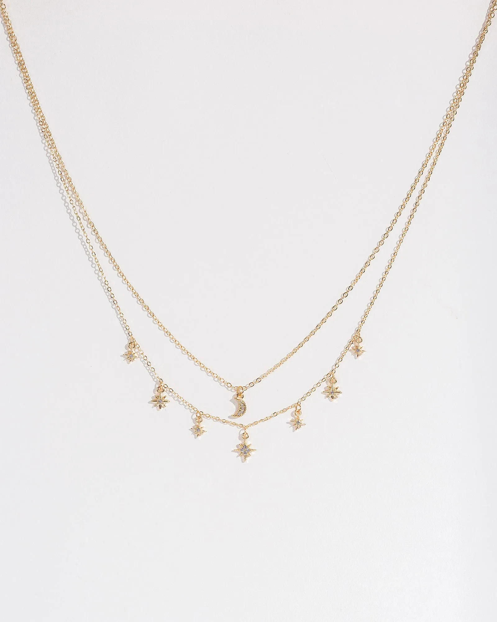 Crystal Multi Pack Starlight And Moon Necklace sold by Collete Hayman product image thumbnail 2