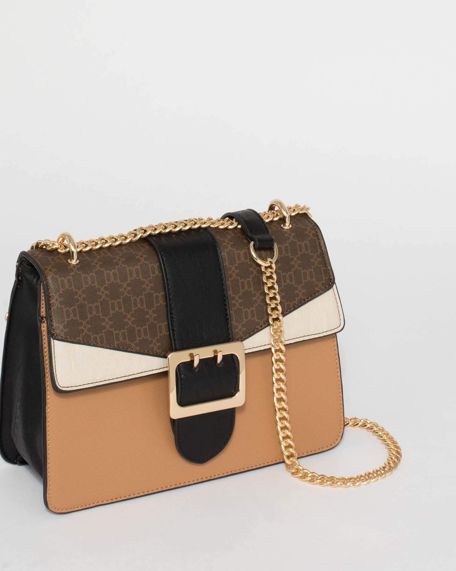 Monogram Buckle Cross Body Bag sold by Collete Hayman product image thumbnail 2