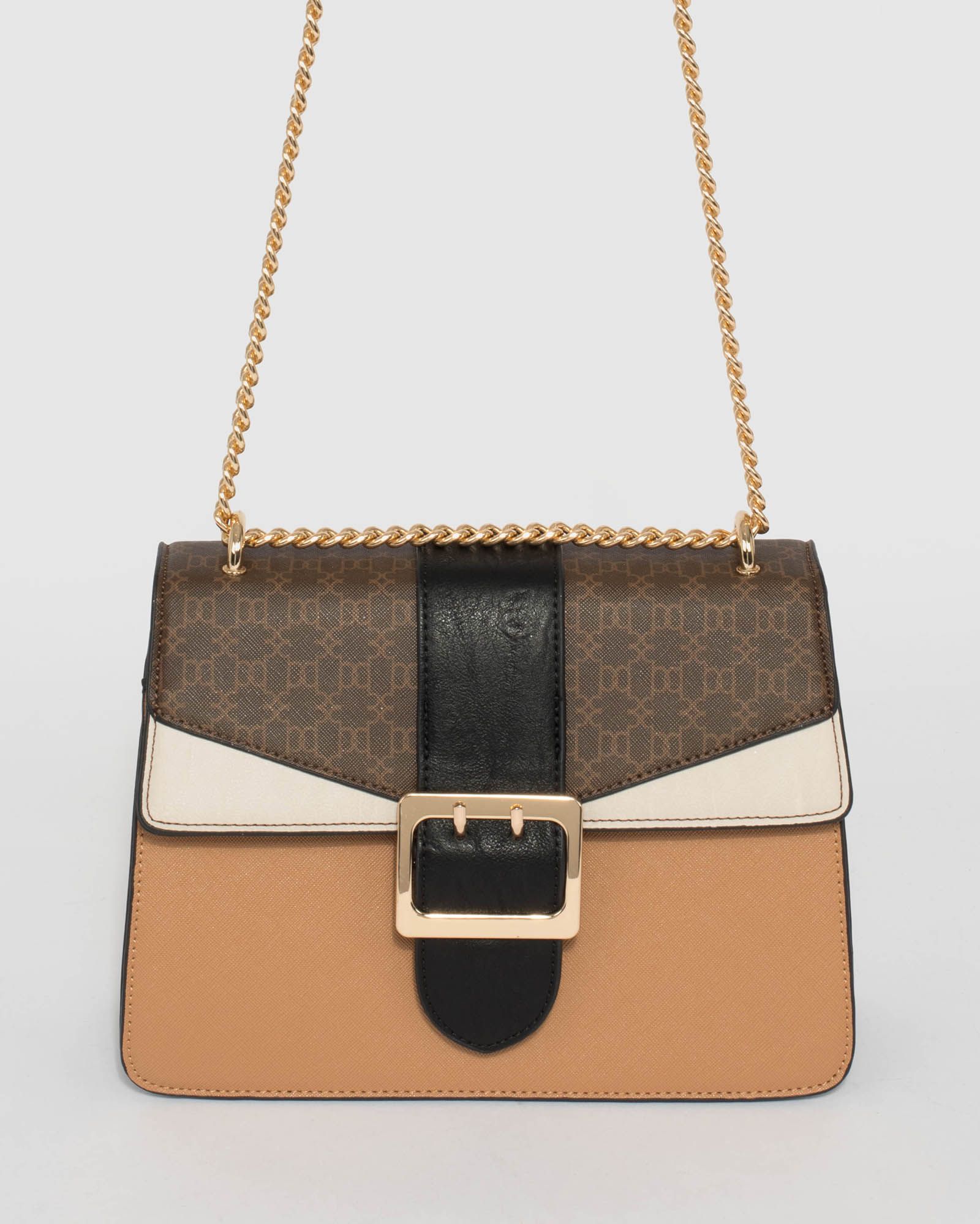 Monogram Buckle Cross Body Bag sold by Collete Hayman