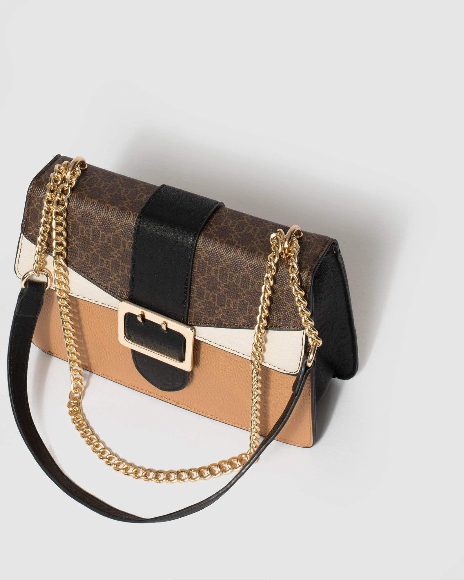 Monogram Buckle Cross Body Bag sold by Collete Hayman product image thumbnail 5