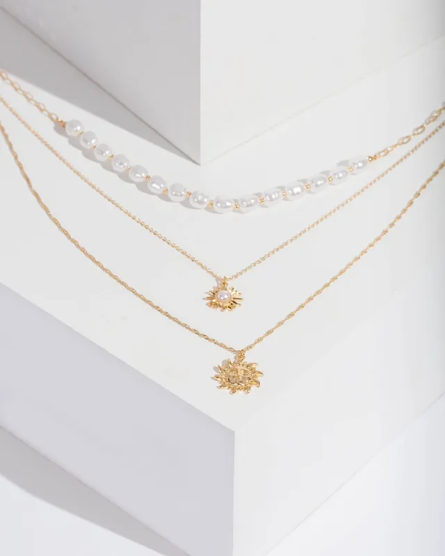 White Sun Pearl Necklace sold by Collete Hayman