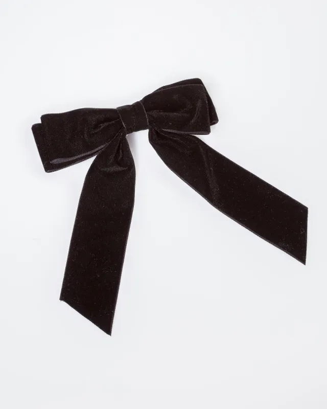 Black Velvet Hair Bow sold by Collete Hayman