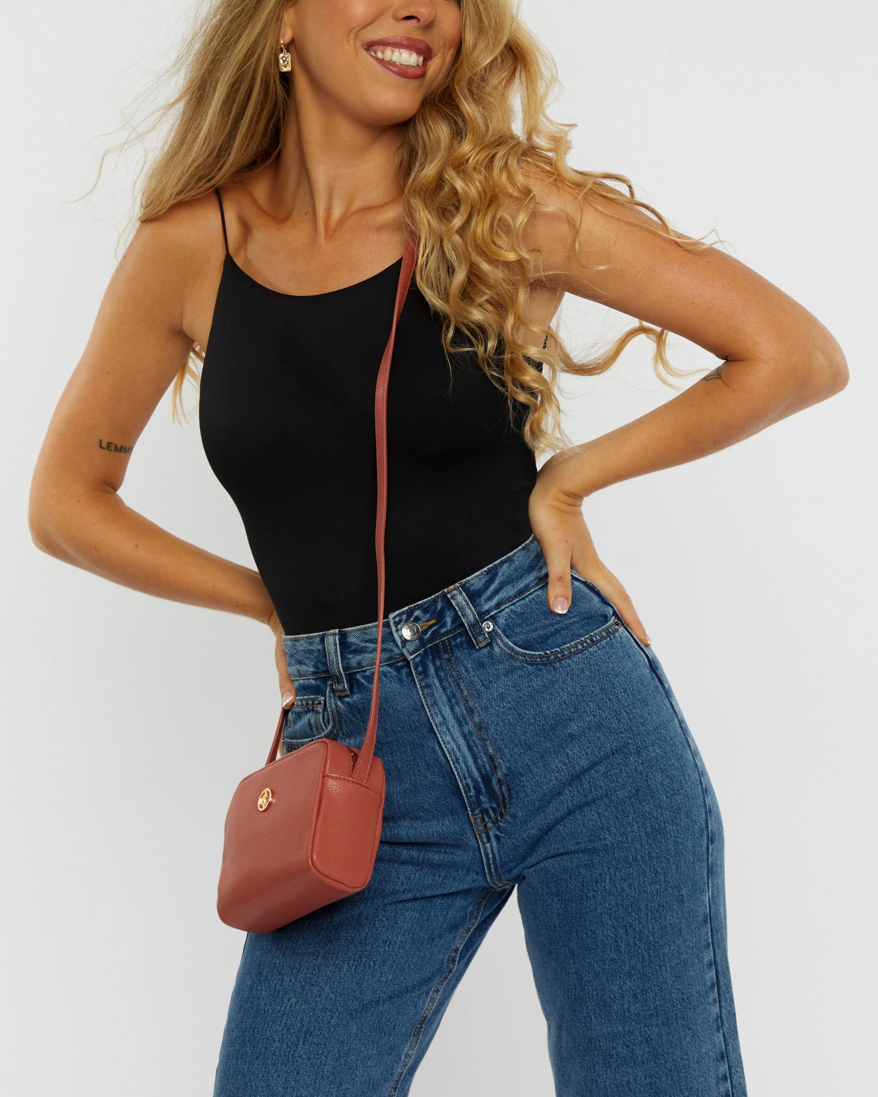 Terracotta Suri Crossbody Bag sold by Collete Hayman product image thumbnail 2