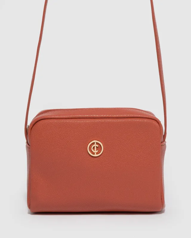 Terracotta Suri Crossbody Bag sold by Collete Hayman