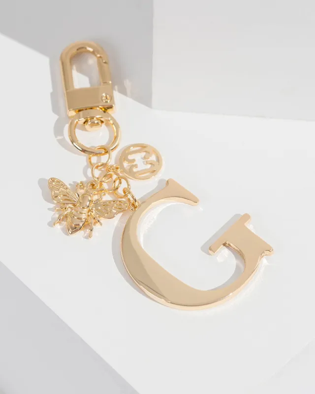 G - Initial Bag Charm Bee sold by Collete Hayman
