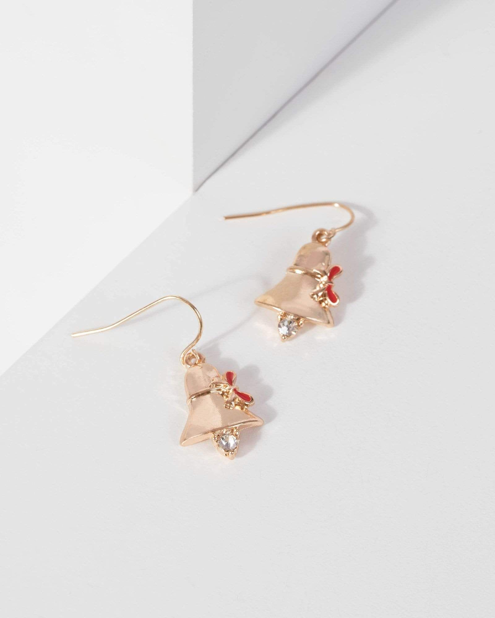 Diamante Bell Drop Earrings sold by Collete Hayman product image thumbnail 2