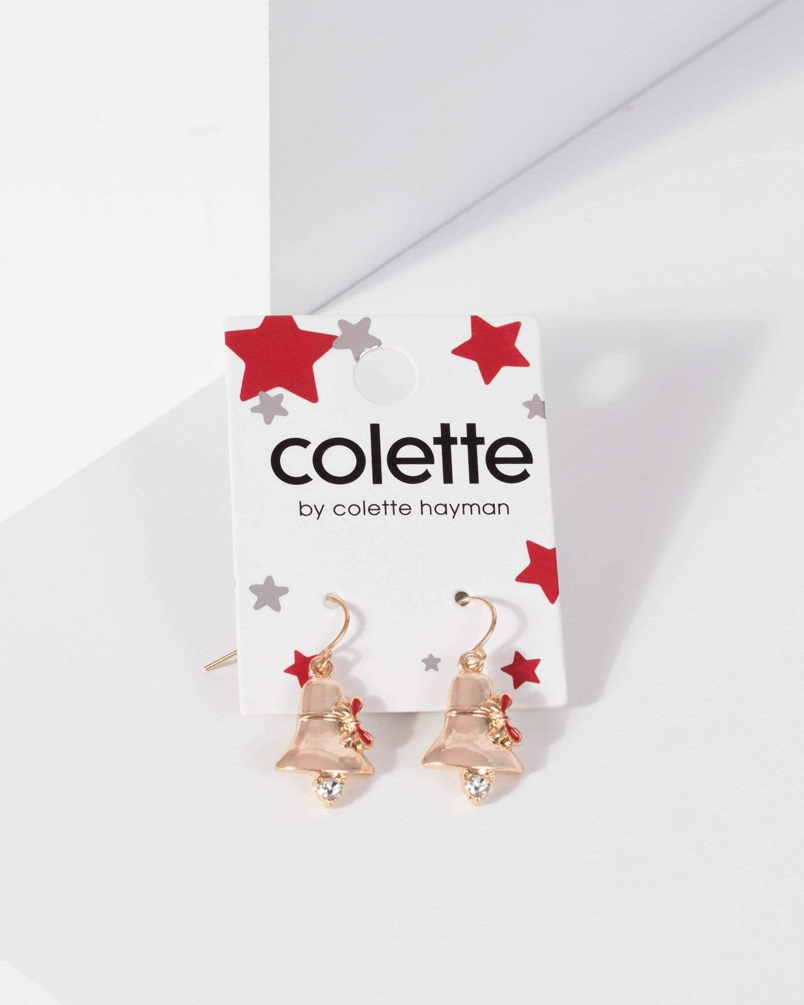 Diamante Bell Drop Earrings sold by Collete Hayman product image thumbnail 3