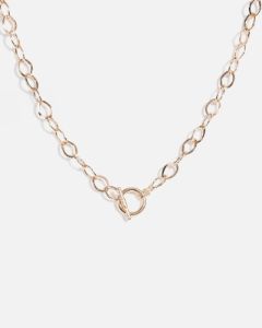 Gold Oval Chunky Chain Necklace sold by Collete Hayman
