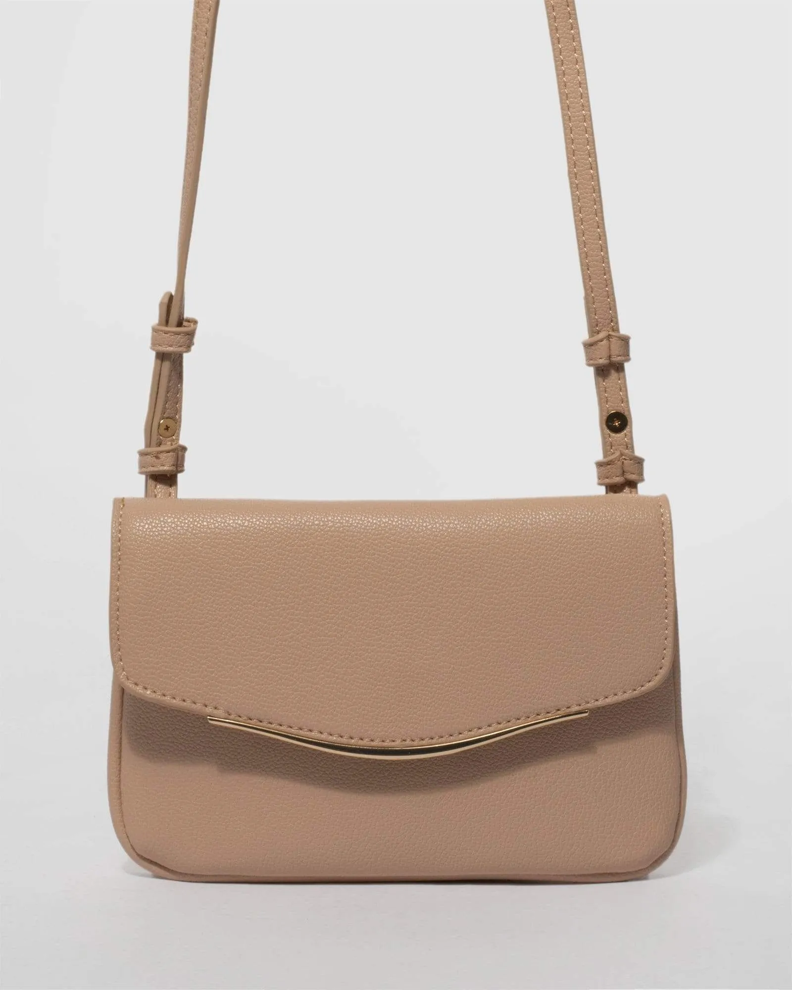 Nude Kate Pocket Crossbody Bag sold by Collete Hayman