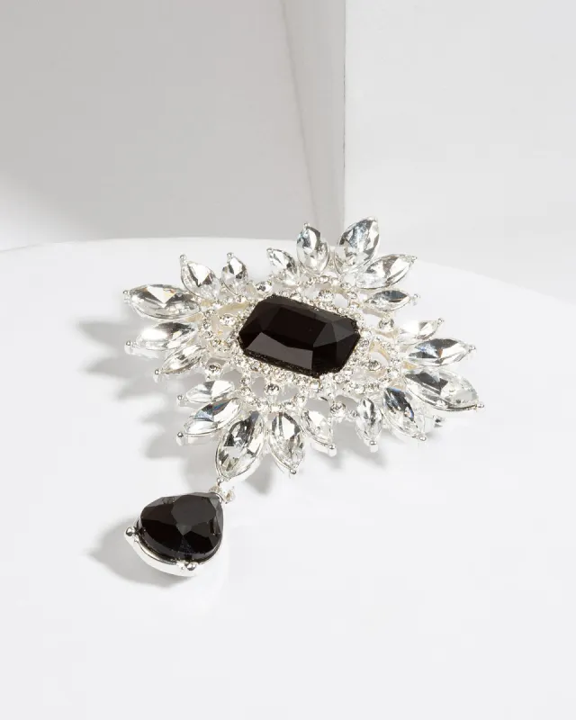 Crystal Statement Brooch sold by Collete Hayman