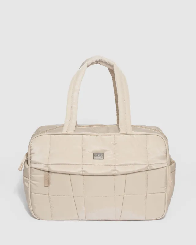 Ivory Ash Duffle Workout Bag sold by Collete Hayman