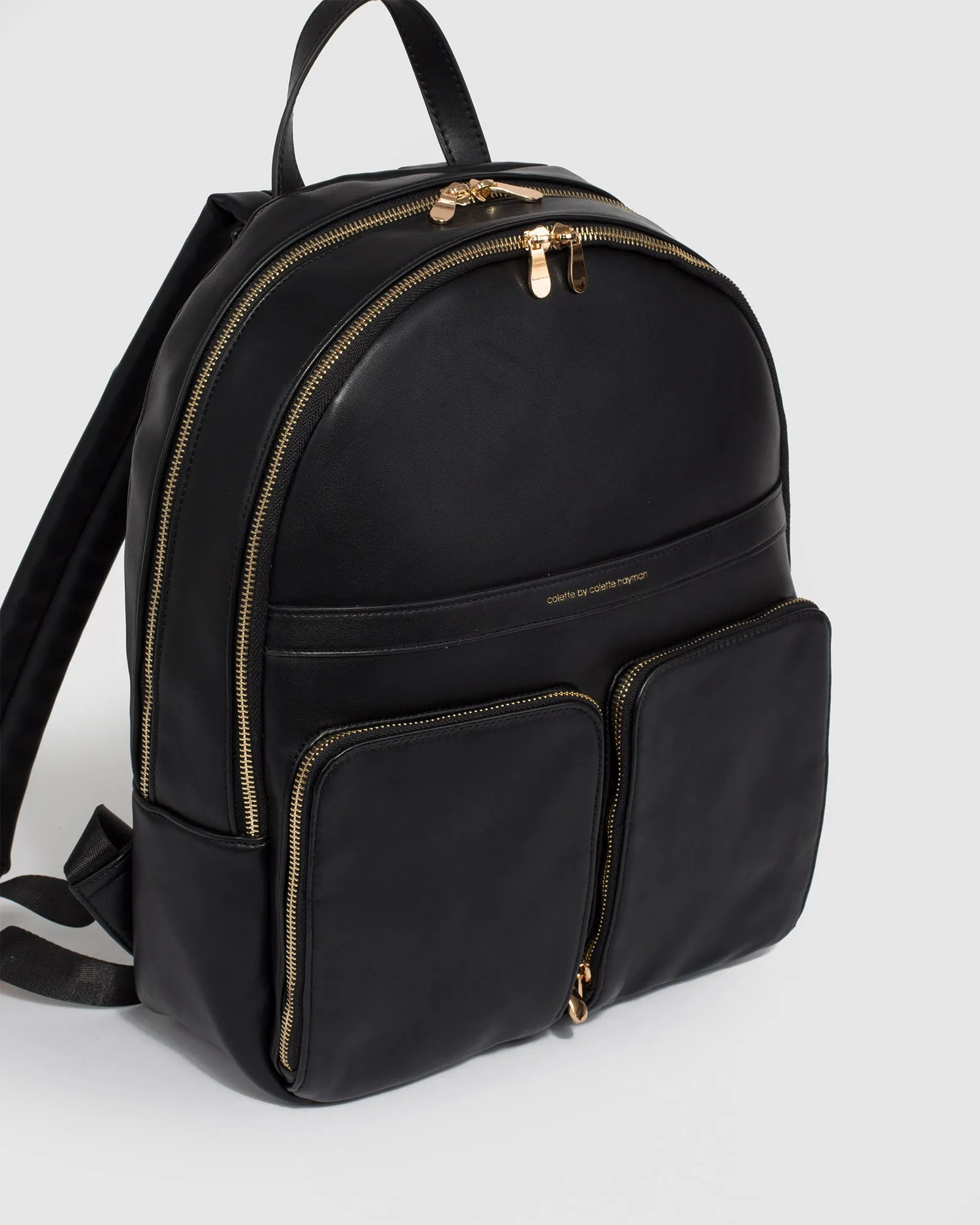 Black Ria Tech Bag Backpack sold by Collete Hayman product image thumbnail 3