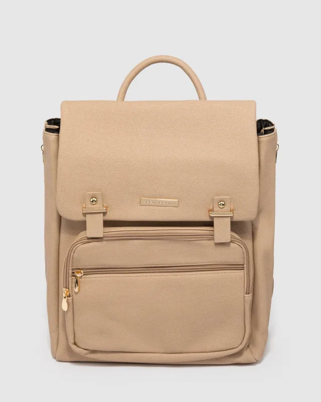 Nude Belle Baby Bag Backpack sold by Collete Hayman
