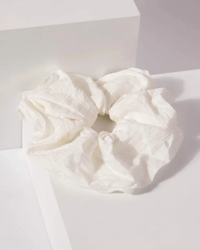 White Line Detail Scrunchie sold by Collete Hayman