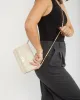 Ivory Eboni Quilted Crossbody Bag sold by Collete Hayman