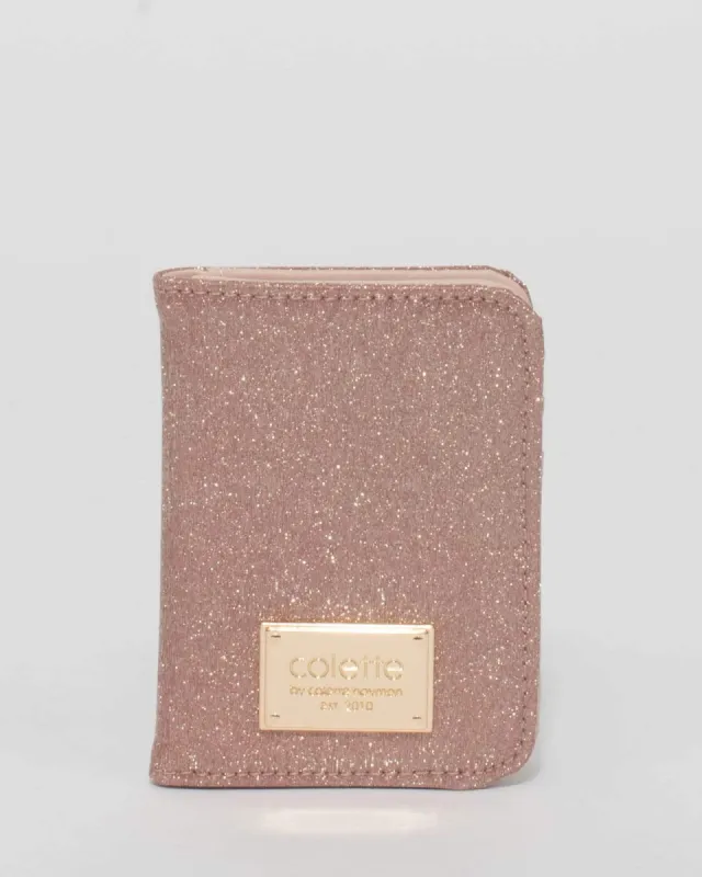 Rose Gold Est Credit Card Purse sold by Collete Hayman