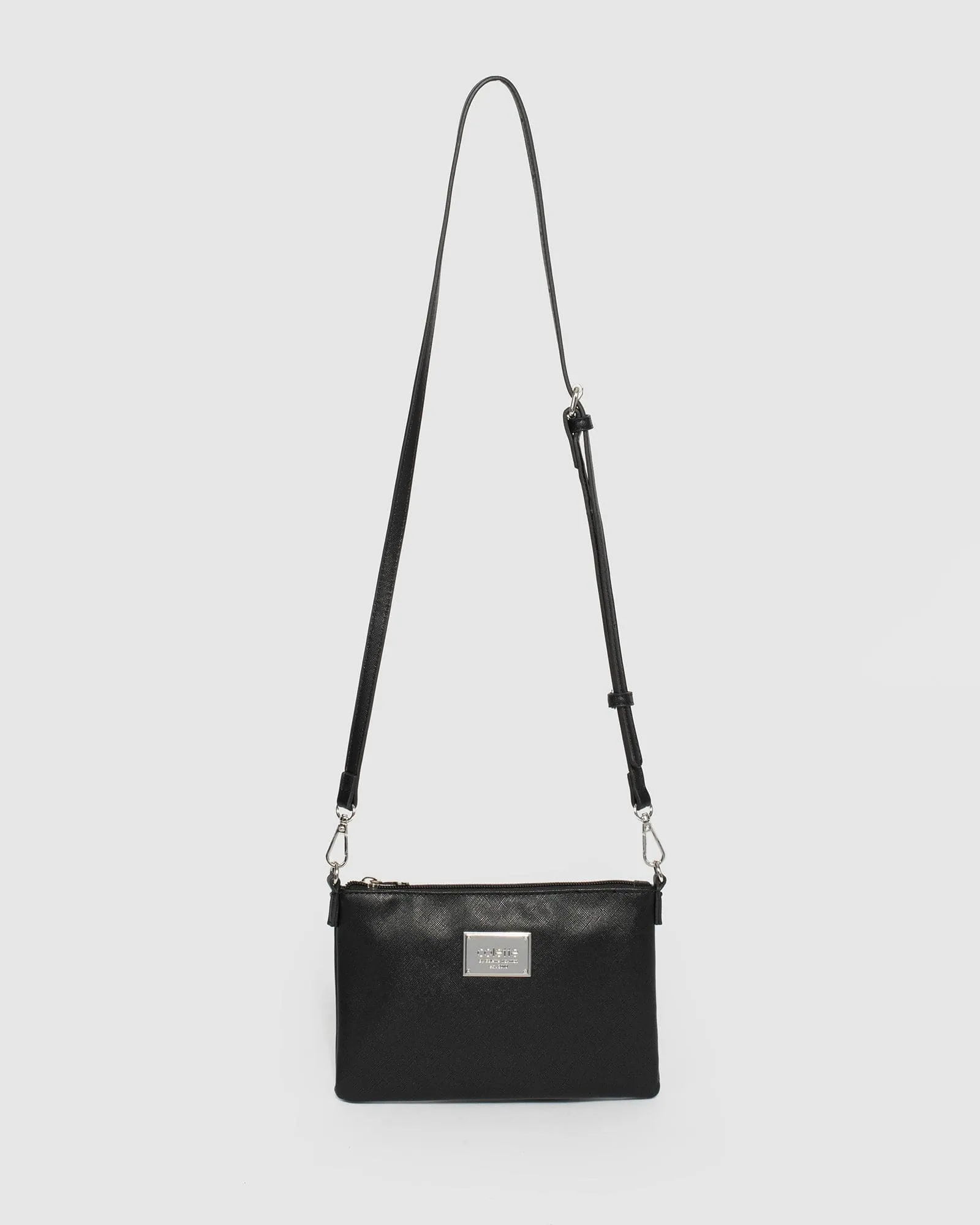 Black Strap Crossbody Bag sold by Collete Hayman product image thumbnail 4