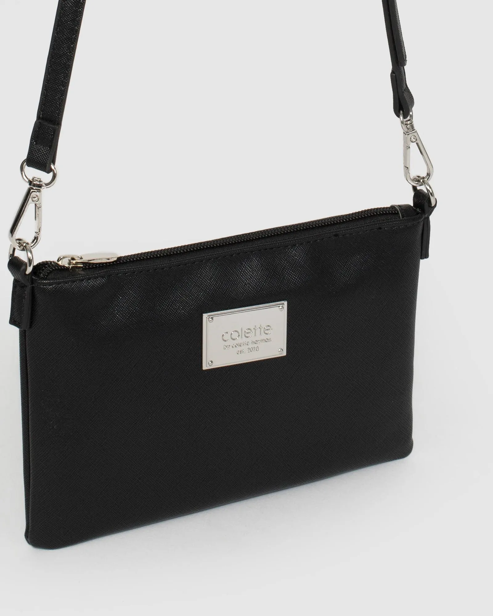 Black Strap Crossbody Bag sold by Collete Hayman product image thumbnail 3