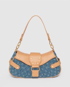 Multi Colour Alisha Stud Shoulder Bag sold by Collete Hayman