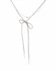 Grey Rose Gold Tone Fine Choker With Rope Necklace sold by Collete Hayman