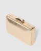 Gold Maxine Clutch Bag sold by Collete Hayman
