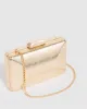 Gold Maxine Clutch Bag sold by Collete Hayman