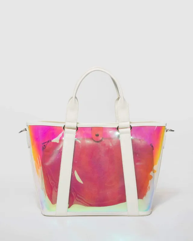 White Adaline Tote Bag sold by Collete Hayman