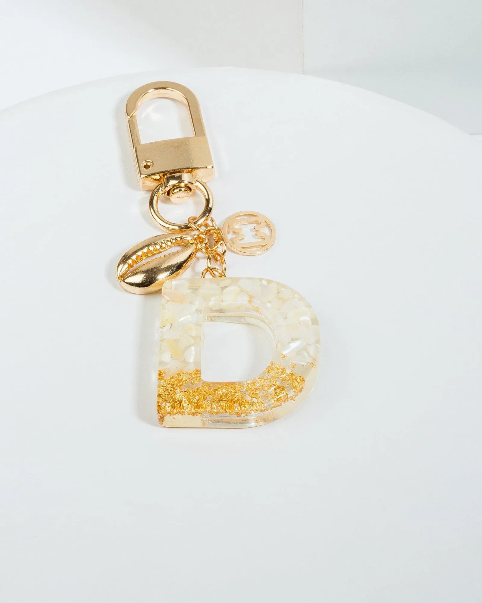 D - Initial Bag Charm Beach sold by Collete Hayman