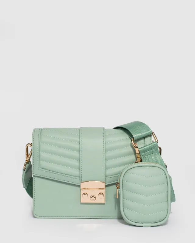 Green Adeana Crossbody Bag sold by Collete Hayman