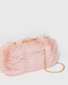 Pink Soft Hardcase Clutch Bag sold by Collete Hayman