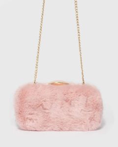 Pink Soft Hardcase Clutch Bag sold by Collete Hayman
