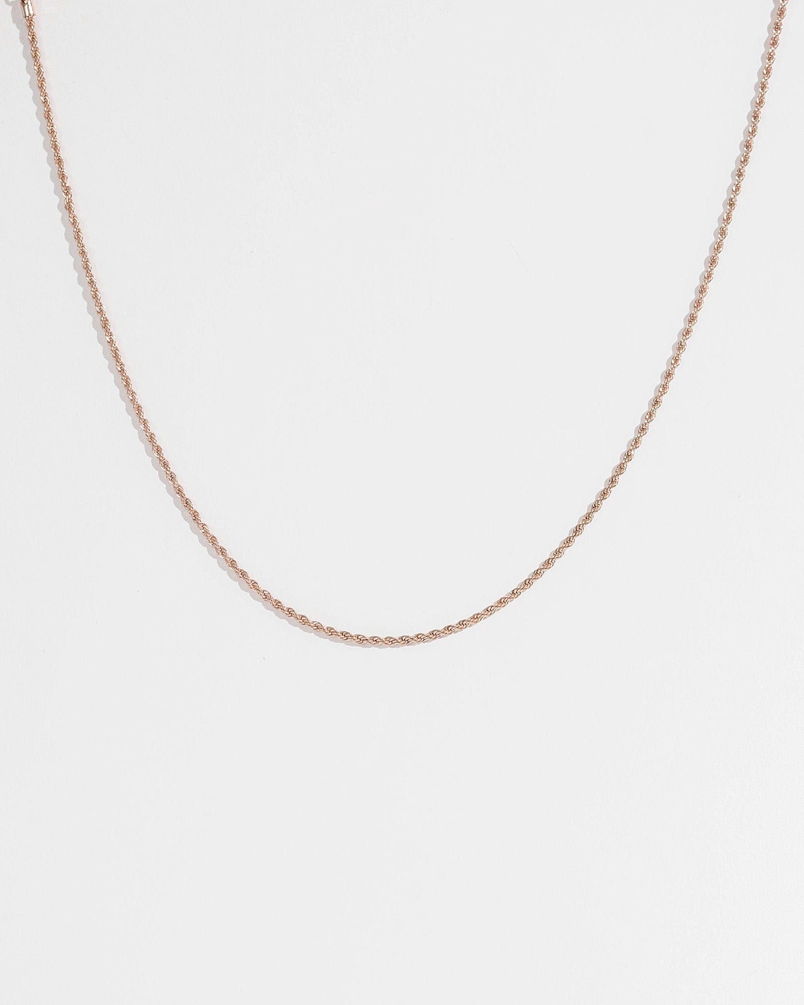 Rose Gold 42cm Rope Chain Necklace sold by Collete Hayman