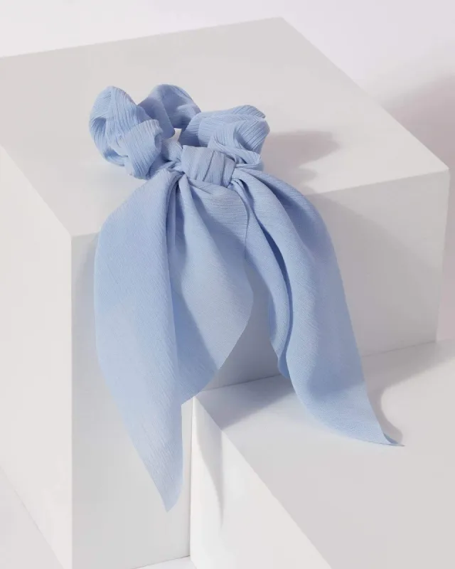 Blue Fine Line Soft Hair Tie sold by Collete Hayman