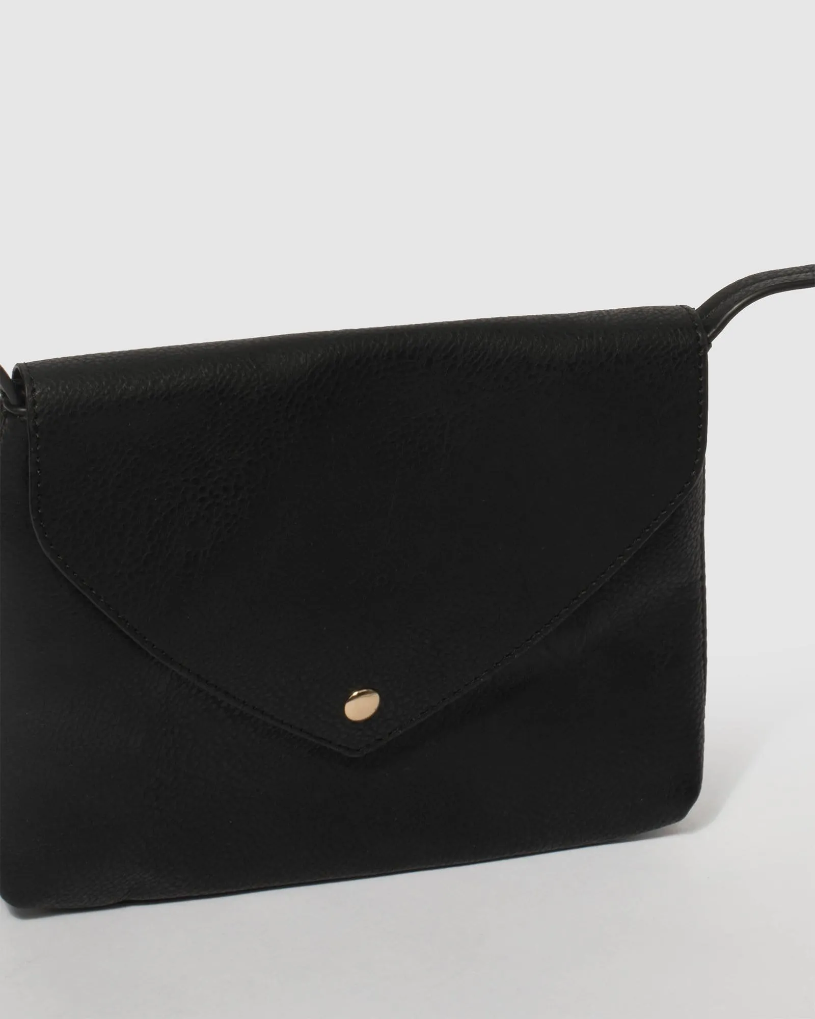 Black Selena Envelope Crossbody Bag sold by Collete Hayman product image thumbnail 2