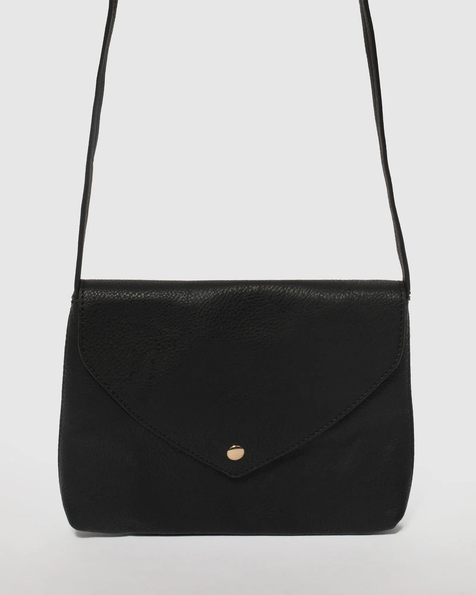 Black Selena Envelope Crossbody Bag sold by Collete Hayman