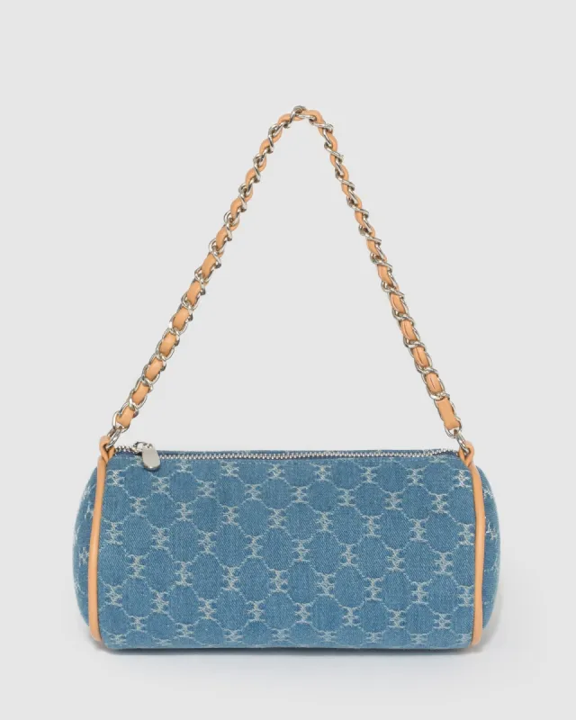 Blue Kelly Shoulder Bag sold by Collete Hayman
