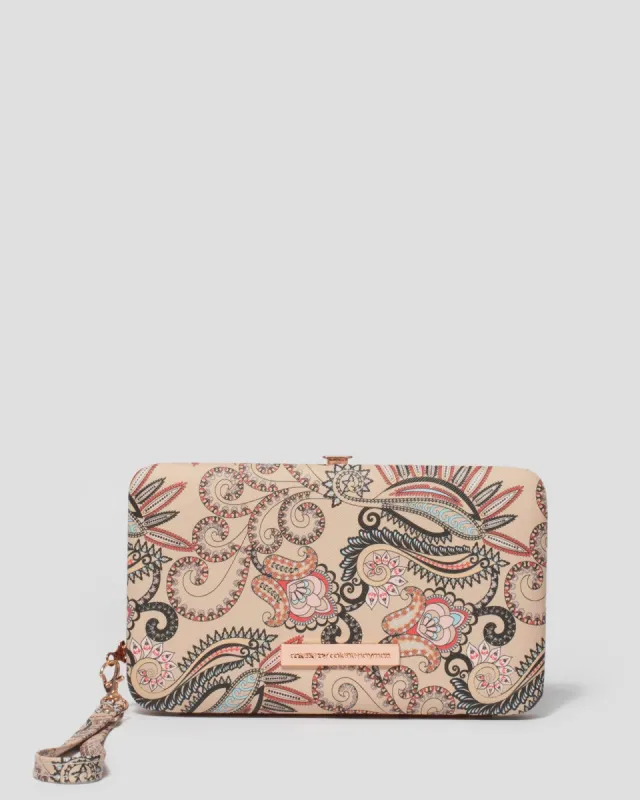 Paisley Print Eve Hardcase Wallet sold by Collete Hayman