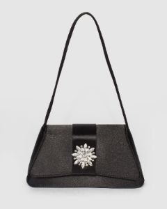 Black Layla Shoulder Bag sold by Collete Hayman