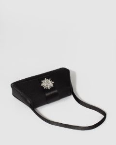 Black Layla Shoulder Bag sold by Collete Hayman