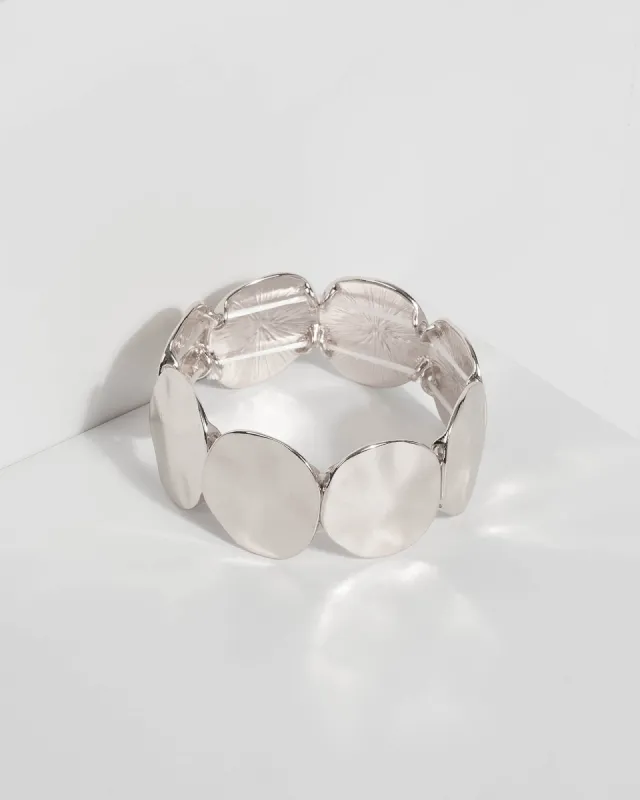 Silver Multi Disc Bracelet sold by Collete Hayman