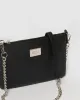 Black Chain Crossbody Bag sold by Collete Hayman