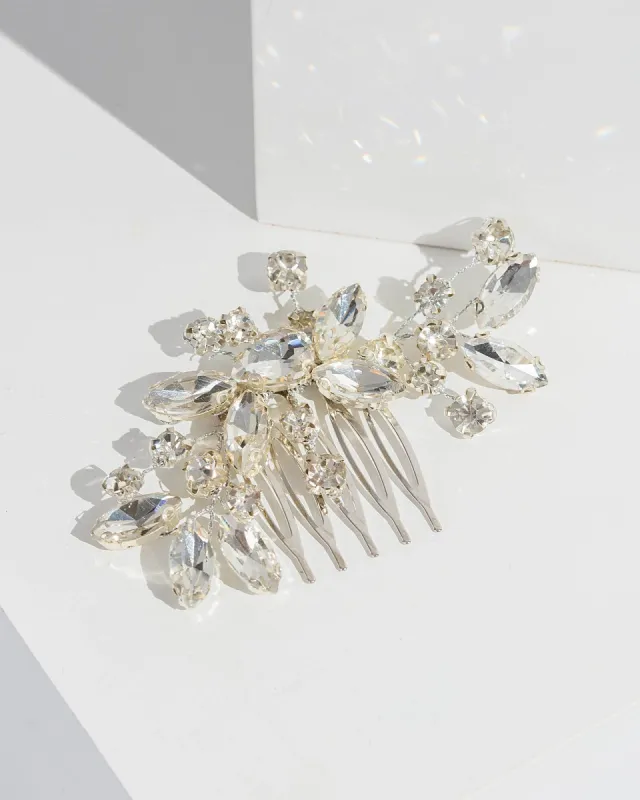 Crystal Cluster Hair Comb sold by Collete Hayman
