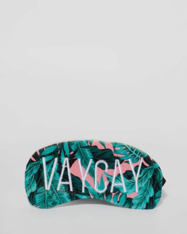 Pink and Green Vaycay Eyemask sold by Collete Hayman