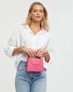 Pink Sibel Top Handle Mini Bag sold by Collete Hayman
