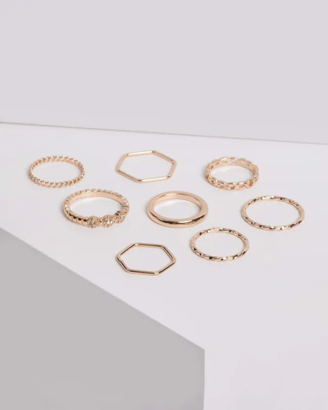 Gold Fine Geometric Shape Ring sold by Collete Hayman