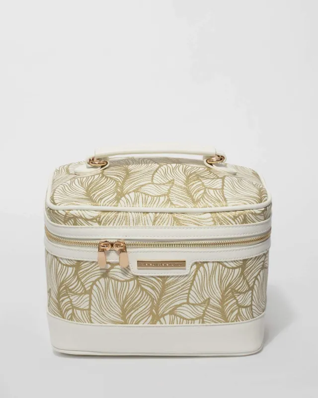 Gold and White Cosmetic Pack sold by Collete Hayman