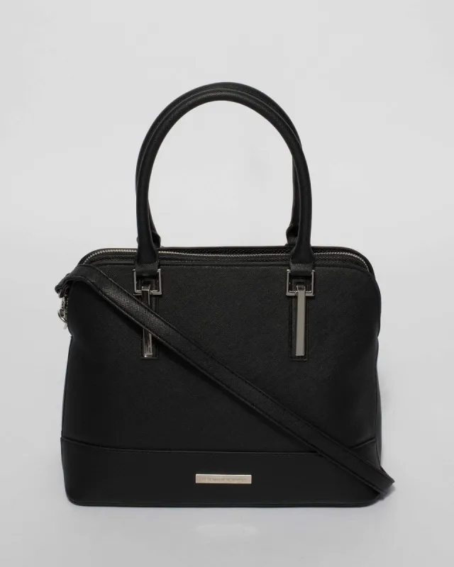 Black Anja Medium Tote Bag sold by Collete Hayman