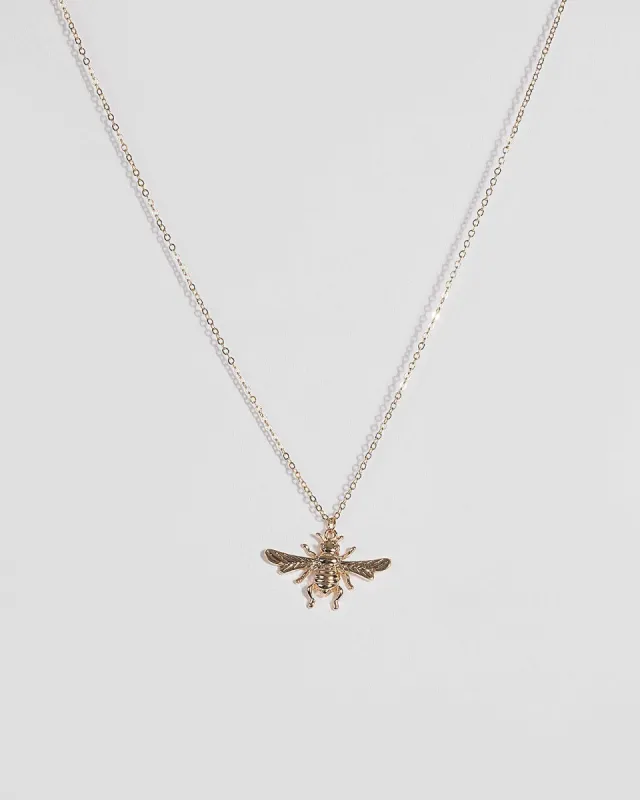 Gold Bug Pendant Necklace sold by Collete Hayman